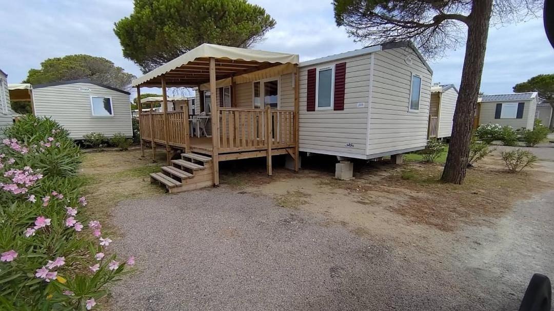 Mobil Home Camping **** Canet En Roussillon Экстерьер фото